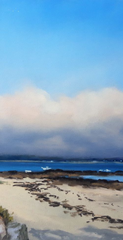 beach in Brittany seascape 16 by José DAOUDAL