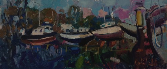 Boatyard at Birdham