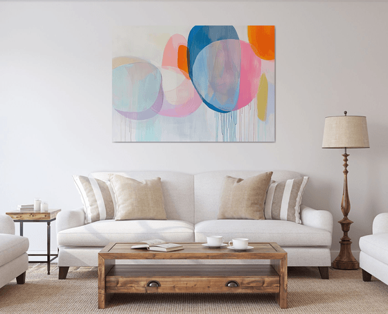 Large Pastel Shapes