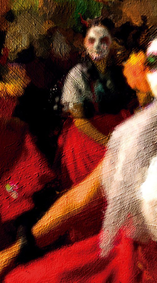Catrinas en rojo by Javier Diaz