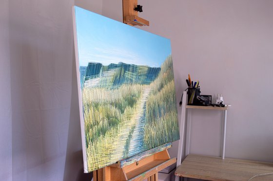 A Summer Sea Cliff Path