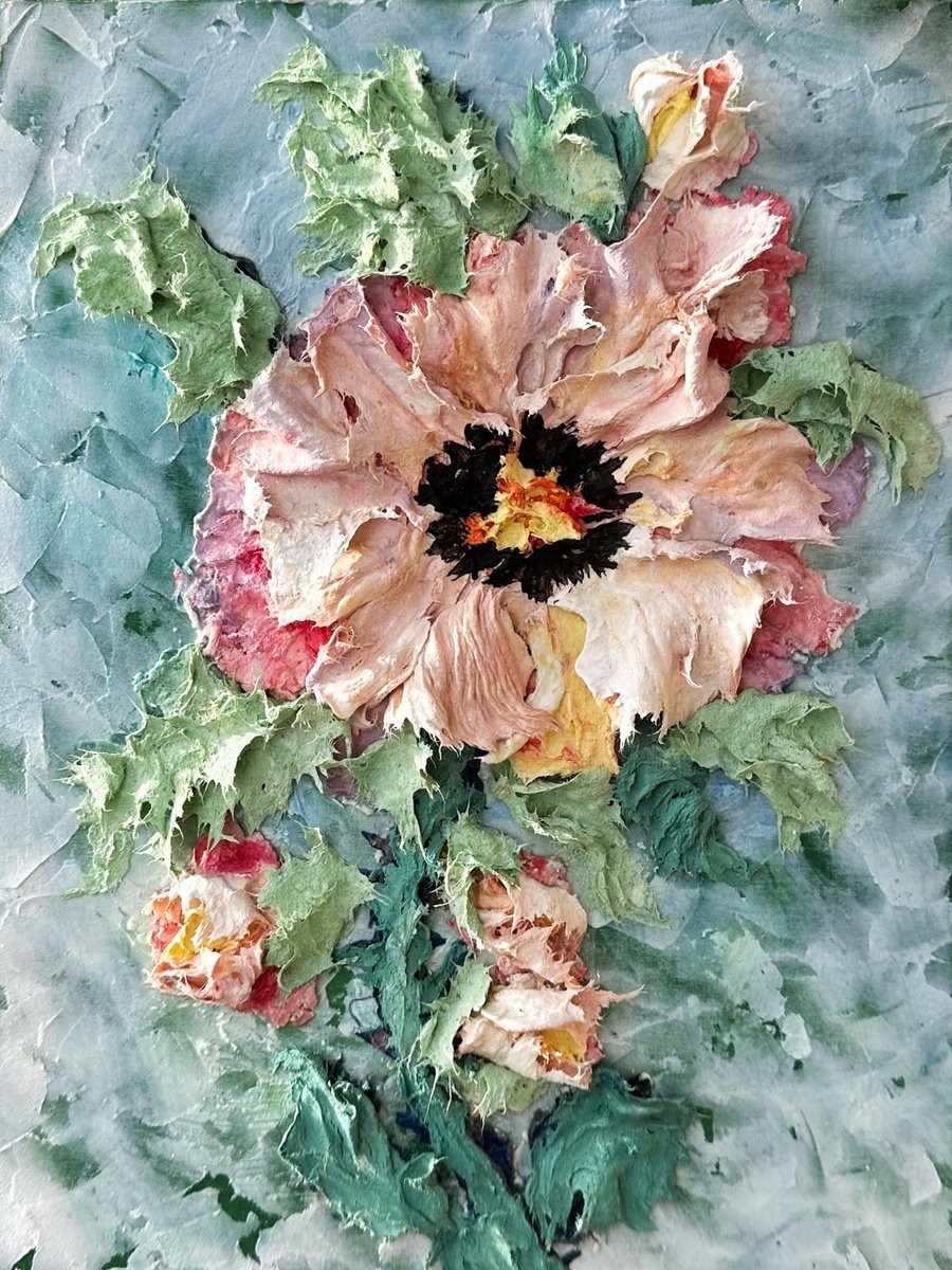 Textured Blossom: 3D Floral by Lena Owens