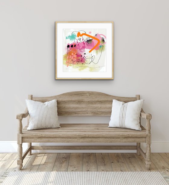 Life IS a bed of roses - Limited edition print