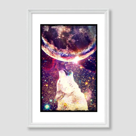 Wolf's tears are falling stars | 20 X 30 cm | Unique Digital Artwork printed on Photo Paper | 2013 | Simone Morana Cyla | Published |