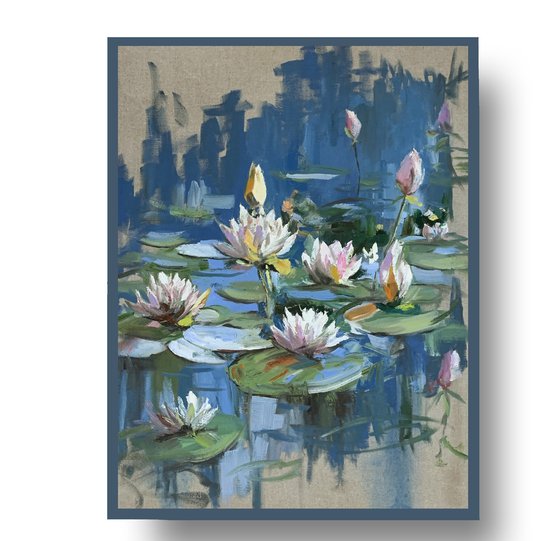 Water Lily Symphony.pond.