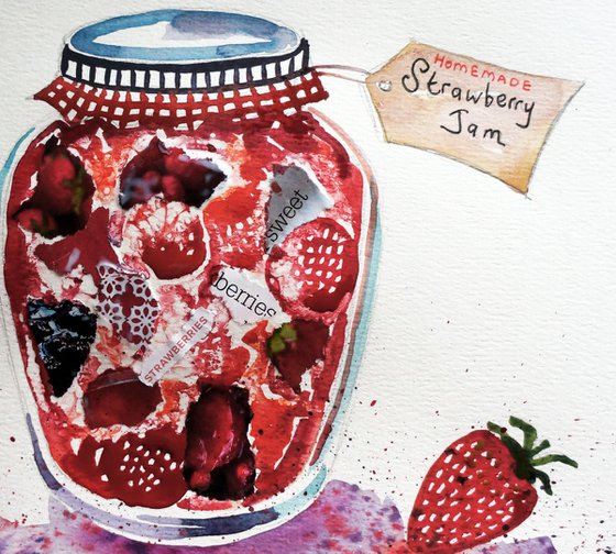 Strawberry Jam (Handmade)