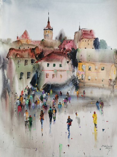 Sighisoara, the city of Dracula by Carchelan Ion