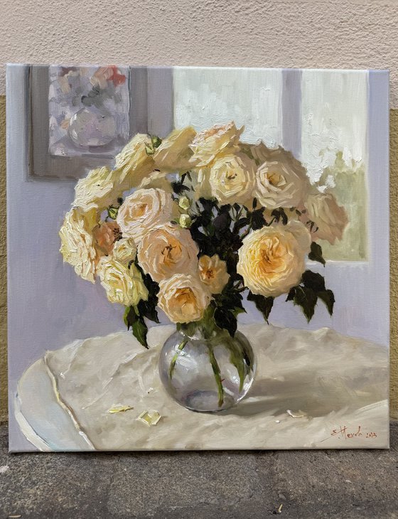 Yellow Roses Still life