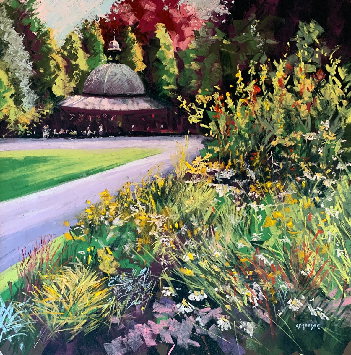 Sunshine in the Gardens by Andrew Moodie
