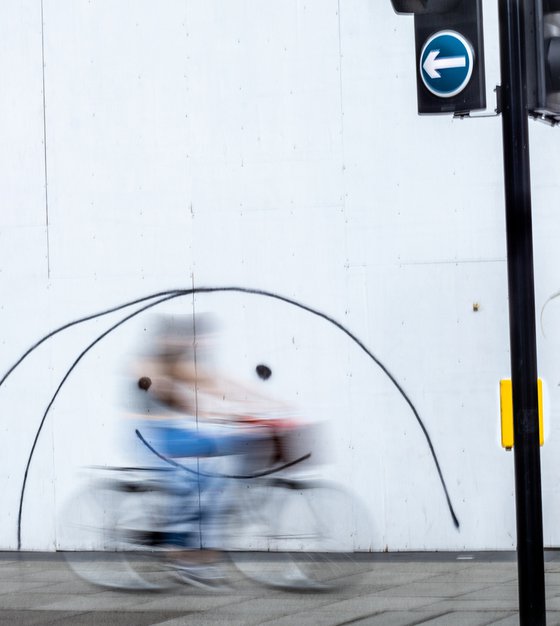 Happy Cycling : Oxford Street  1/20  12"X8"