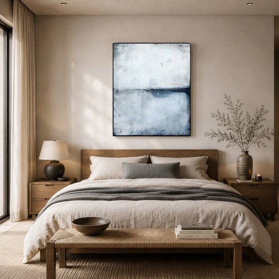 White with cobalt I