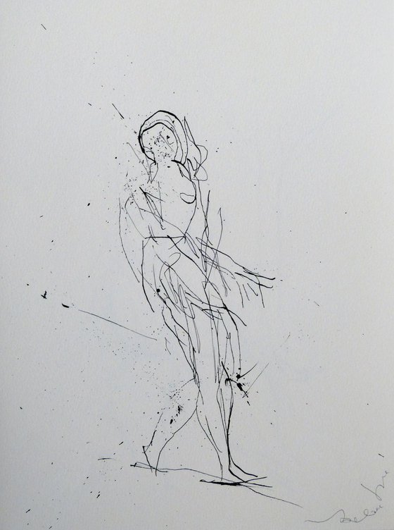 Life in Scratches 16, 24x32 cm