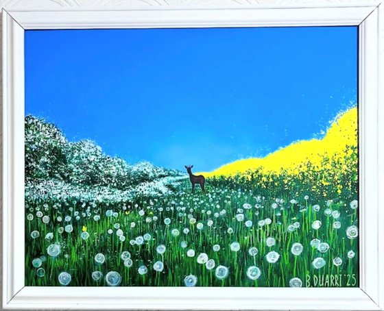 Deer in Hedgerow (2025)