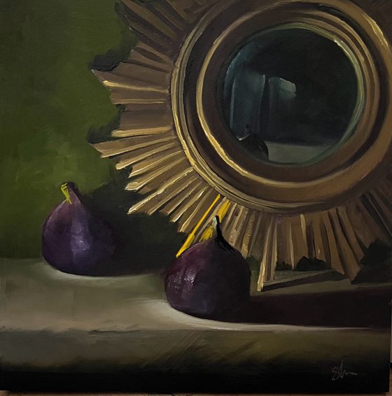 Sun-ray mirror and figs