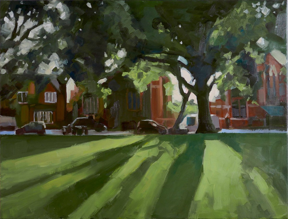 Sunlight & Shadows at Parsons Green by Isabel Hutchison
