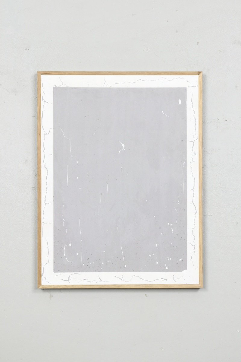 Geometric Abstract Painting By Johan Soderstrom, 25 X 33, #431 Scratch Ticket, Original Artwork