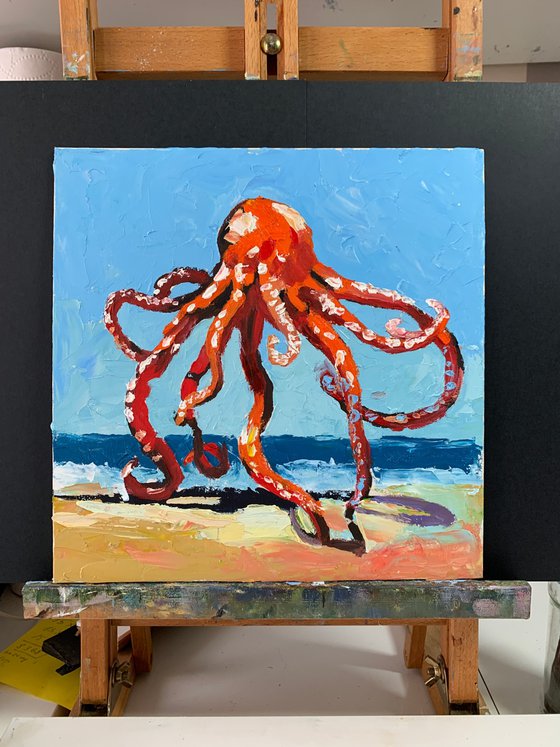 Red Octopus.