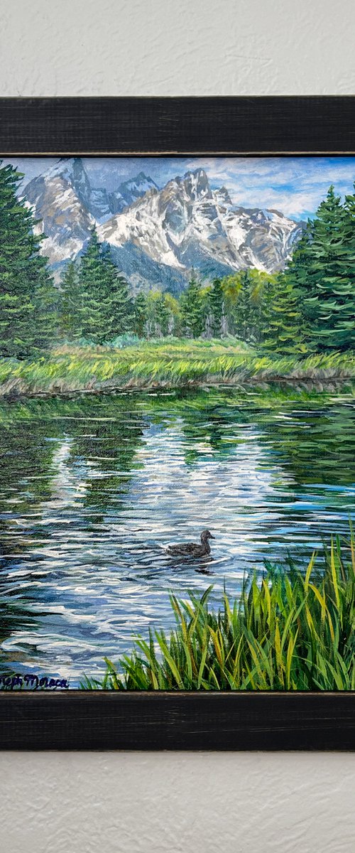 Afternoon Swim at The Tetons by Steph Moraca