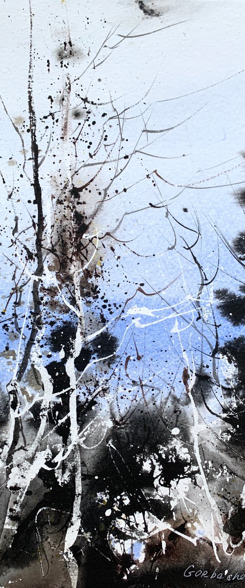 Gloomy forest by Eugenia Gorbacheva