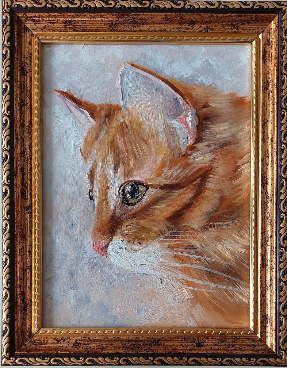 Ginger Cat by Ira Whittaker