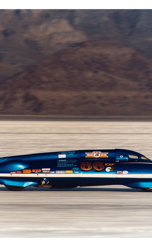 LSR Streamliner II, Bonneville, Utah, 2003 by Richard Heeps