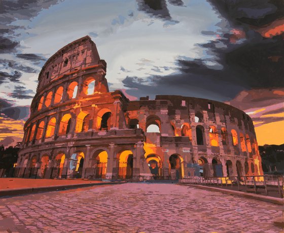 Colosseo Sunset