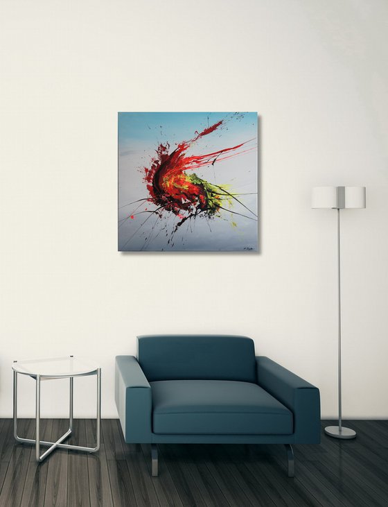 Emotional Release VII (Spirits Of Skies 064077) - 80 x 80 cm - XL (32 x 32 inches)