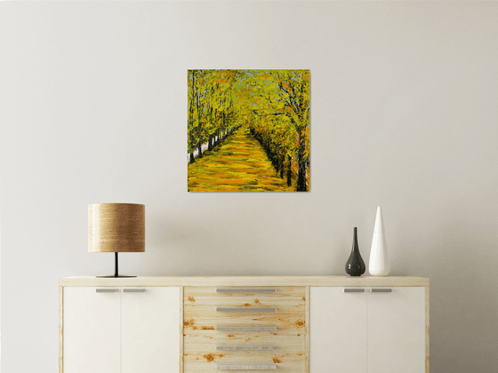 Yellow Prater in Vienna Austria