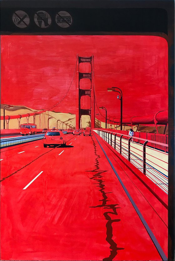Golden Gate Bridge Transit (Diptych)