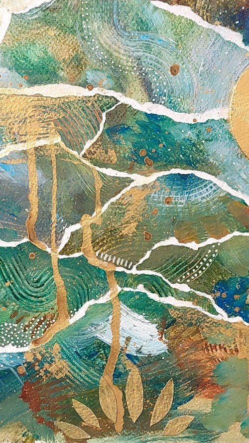 Golden Field by Cecilia Marranita