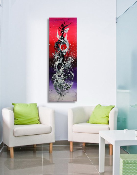 Spirits Rising VI (Spirits Of Skies 075072) (50 x 150 cm) XXL vertical (20 x 60 inches)