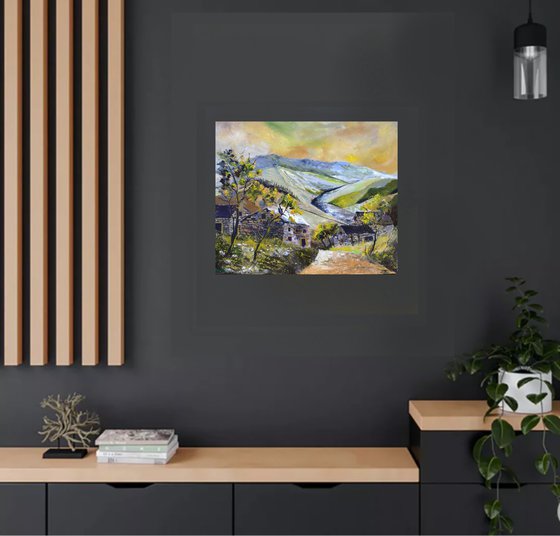 River in the valley - 7623