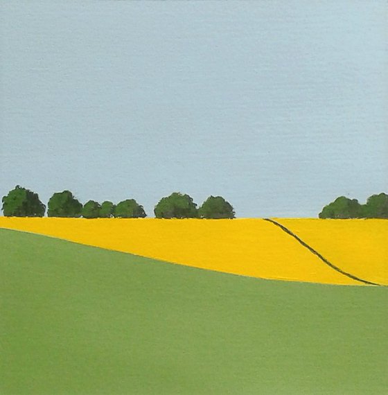 Rapeseed Fields, Hampshire III