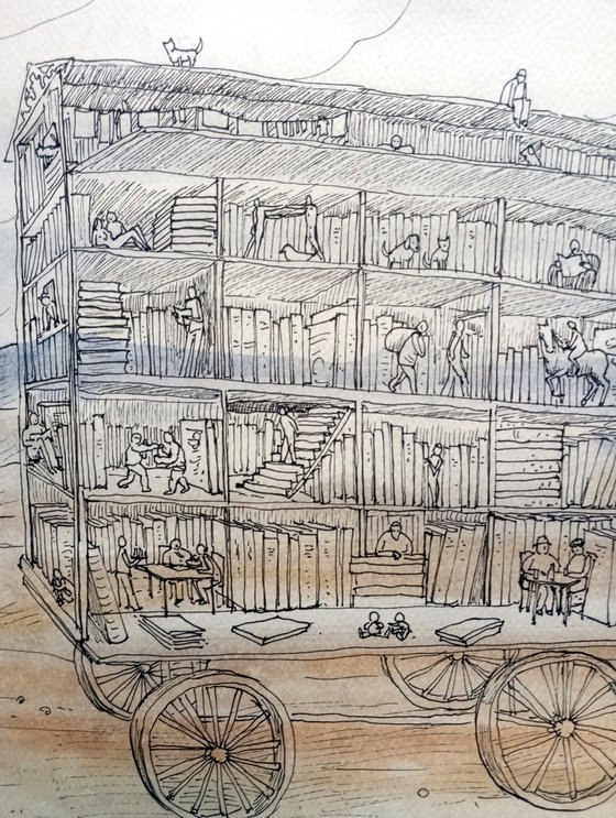 Travelling library