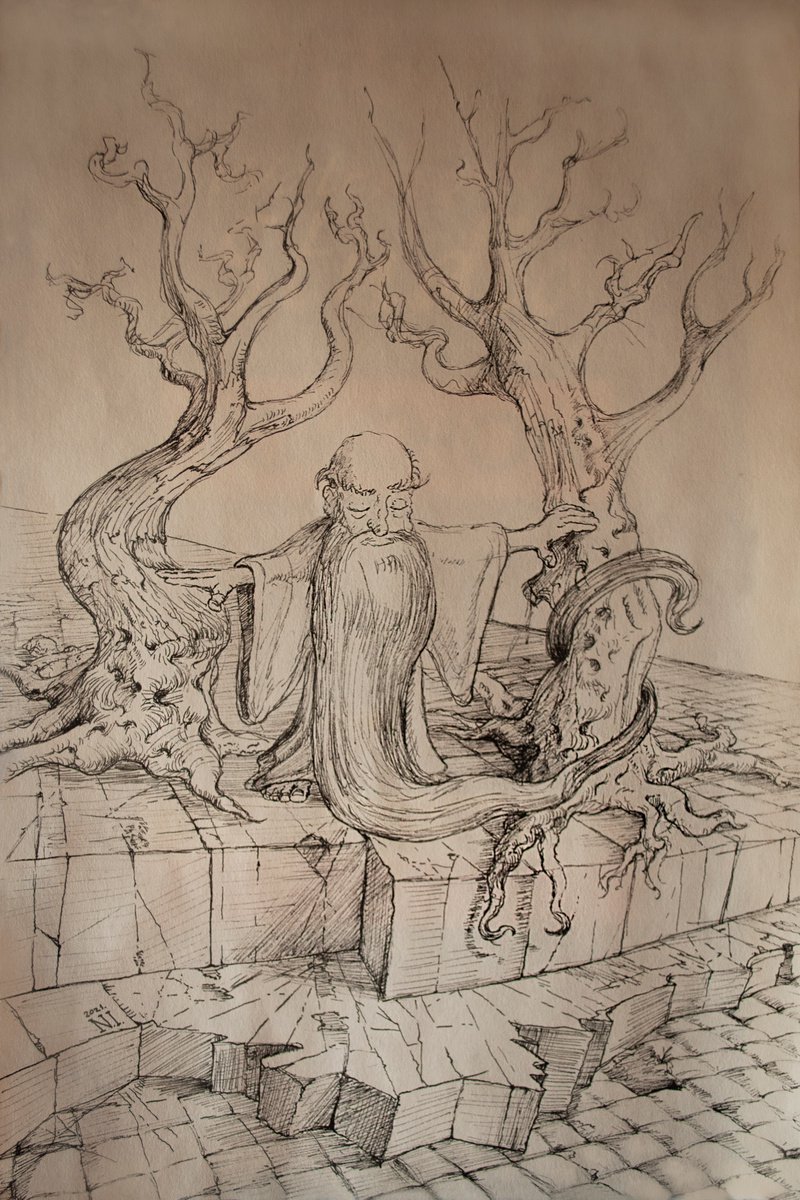 The Druid by Nikola Ivanovic