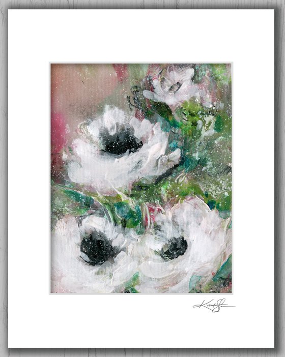 Blooming Bliss 23 - Floral Painting by Kathy Morton Stanion