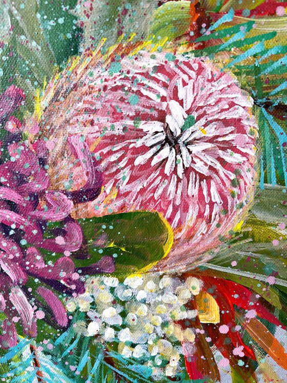 Love Forever –Protea, Waratah, Banksia and Leucadendron