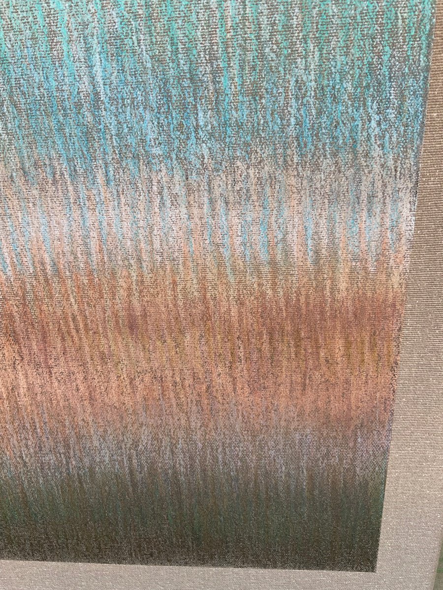 Abstract Landscape Painting By Malgorzata Krakowiak, 26 X 32", Sublimat N*134, Original Artwork