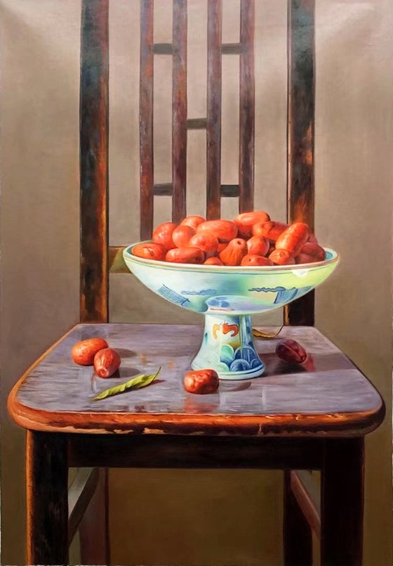 Still life:fruits in the bowl