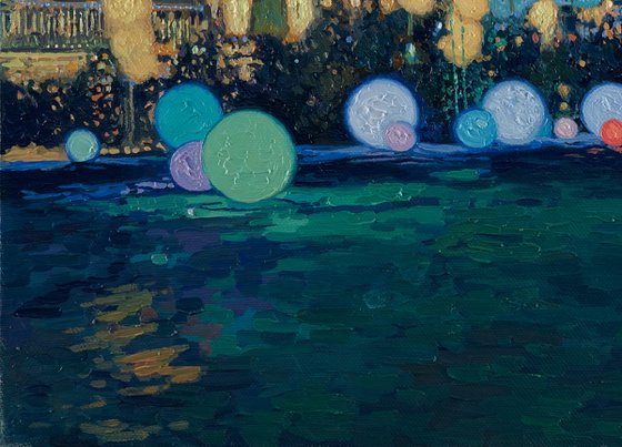 Zaryadye park at night