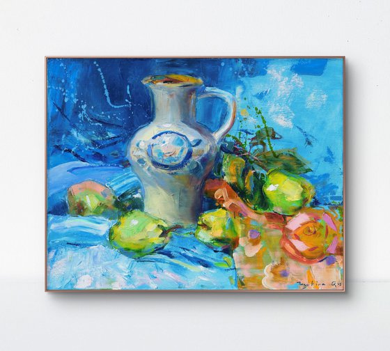 Still life with quince