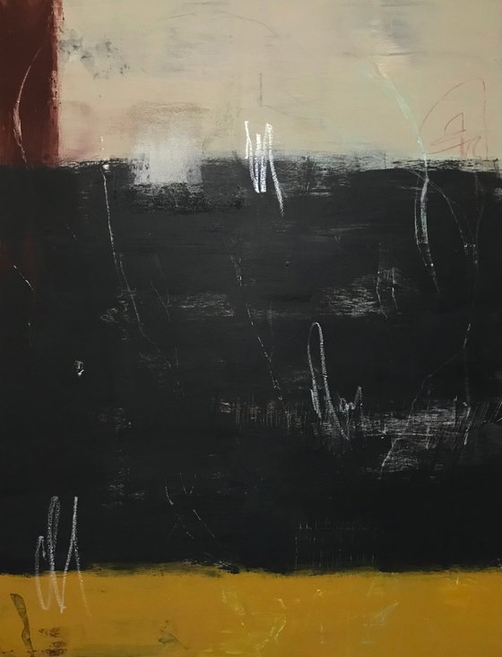 Belonging To Time Minimalist Painting