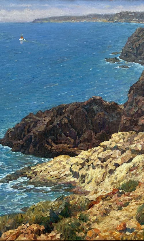 Mediterranean Cliffs by QIYI (David) LIU