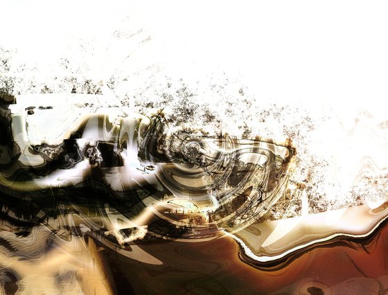 Composición líquida/XL large original artwork