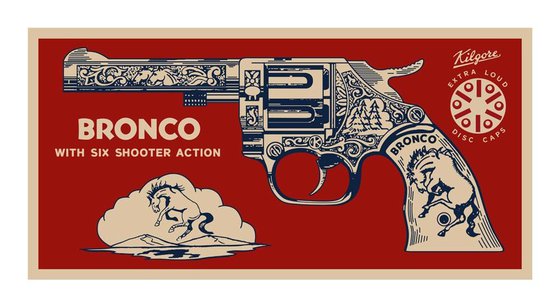 Bronco Cap Gun