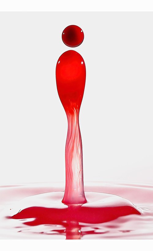 'Almost There' - Liquid Art Waterdrop Collection by Michael McHugh