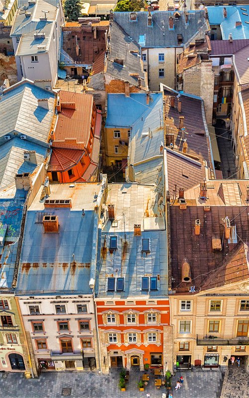 Roofs of Lviv by Vlad Durniev
