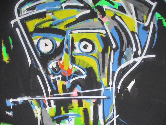 Portrait  ABSTRACT EXPRESSIONISM