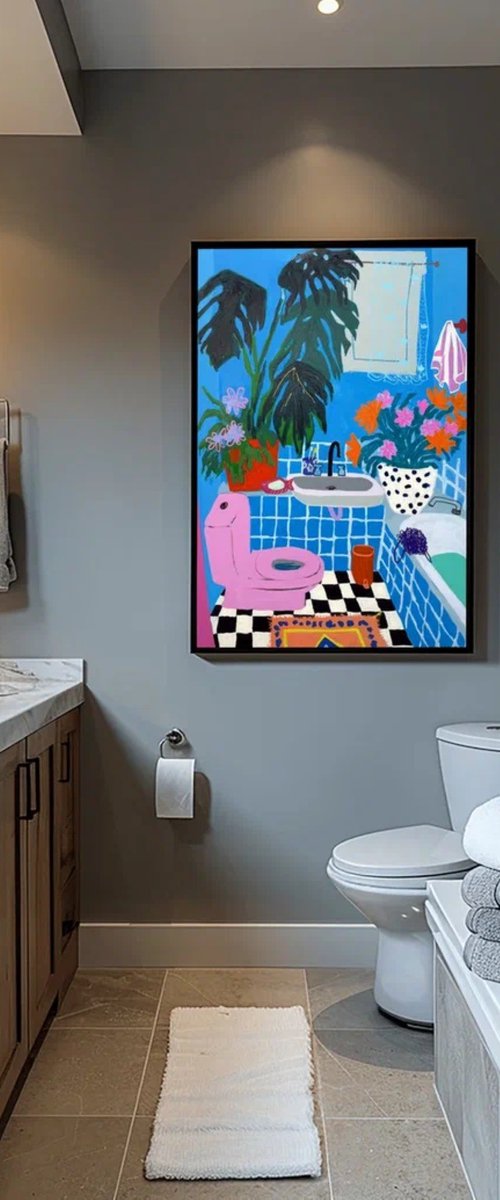 Playful Bathroom by Sasha Robinson