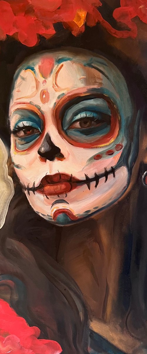 Calavera Catrina by Liubou Sas